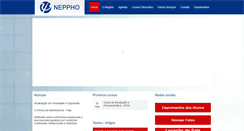 Desktop Screenshot of neppho.com.br