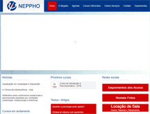 Tablet Screenshot of neppho.com.br